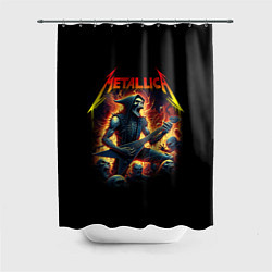Шторка для ванной Metallica - James Alan Hatfield