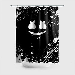 Шторка для ванной Marshmello брызги красок