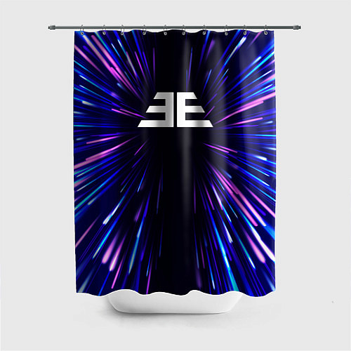 Шторка для ванной Imagine Dragons neon energy / 3D-принт – фото 1