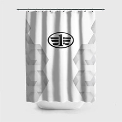 Шторка для ванной FAW white poly