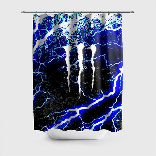 Шторка для ванной Monster storm energy / 3D-принт – фото 1