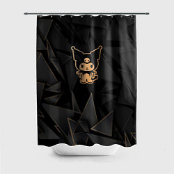 Шторка для ванной Kuromi golden poly