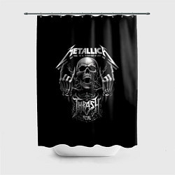 Шторка для ванной Thrash metal - Metallica group