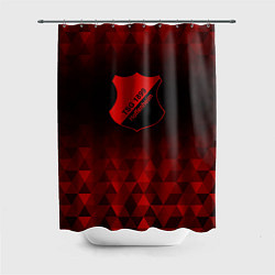 Шторка для ванной Hoffenheim red poly