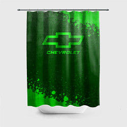 Шторка для ванной Chevrolet - green gradient