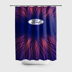 Шторка для ванной Ford red energy