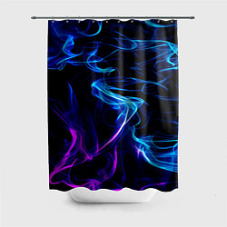 Шторка для ванной Color blue pink