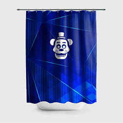 Шторка для ванной FNAF blue poly