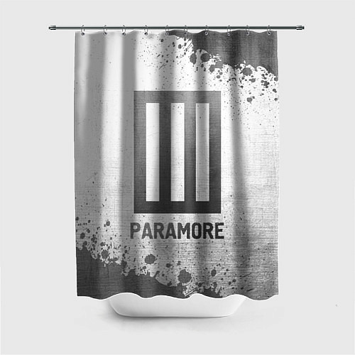 Шторка для ванной Paramore - white gradient / 3D-принт – фото 1