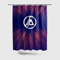 Шторка для ванной Linkin Park 2024 red energy