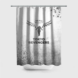 Шторка для ванной Tokyo Revengers - white gradient