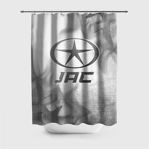 Шторка для ванной JAC - white gradient / 3D-принт – фото 1