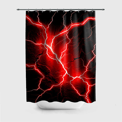 Шторка для ванной Lightning / 3D-принт – фото 1