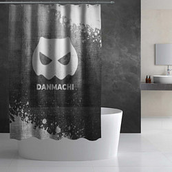 Шторка для душа DanMachi - grey gradient, цвет: 3D-принт — фото 2