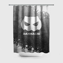 Шторка для душа DanMachi - grey gradient, цвет: 3D-принт