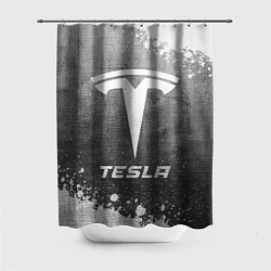 Шторка для ванной Tesla - grey gradient