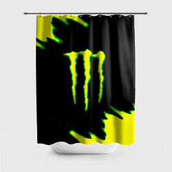 Шторка для ванной Кислотный монстр энерджи