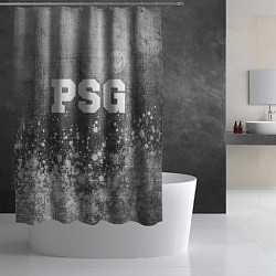 Шторка для душа PSG - grey gradient посередине, цвет: 3D-принт — фото 2