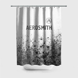 Шторка для душа Aerosmith - white gradient посередине, цвет: 3D-принт