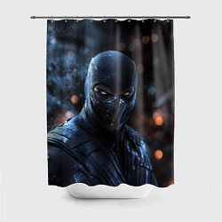 Шторка для душа Mortal Kombat Noob Saibot, цвет: 3D-принт