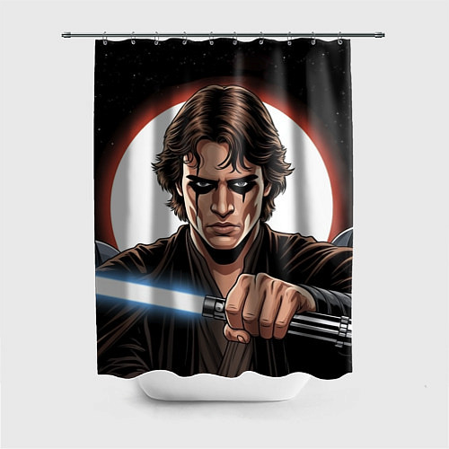 Шторка для ванной Энакин скайуокер звездные войны / 3D-принт – фото 1