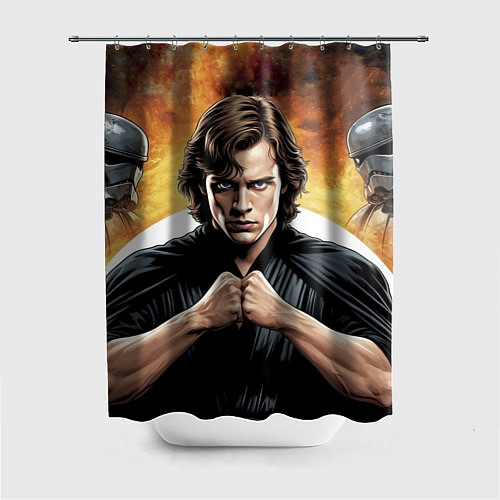 Шторка для ванной Энакин скайуокер star wars / 3D-принт – фото 1