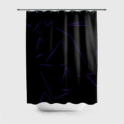Шторка для ванной Color purple line