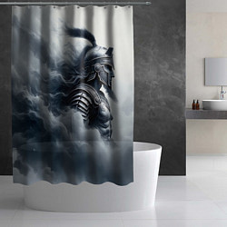 Шторка для душа Спартанский воин, цвет: 3D-принт — фото 2