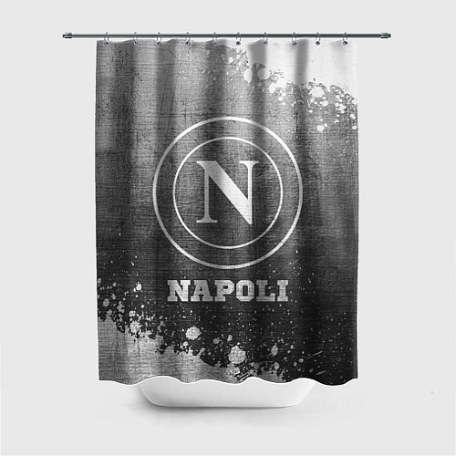 Шторка для ванной Napoli - grey gradient / 3D-принт – фото 1