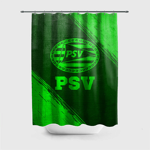 Шторка для ванной PSV - green gradient / 3D-принт – фото 1