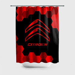 Шторка для ванной Citroen - red gradient