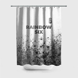 Шторка для ванной Rainbow Six - white gradient посередине