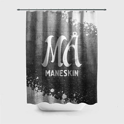 Шторка для душа Maneskin - grey gradient, цвет: 3D-принт