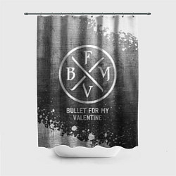 Шторка для ванной Bullet For My Valentine - grey gradient