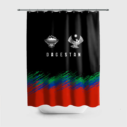 Шторка для ванной Dagestan / 3D-принт – фото 1