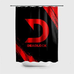 Шторка для ванной Deadlock - red gradient