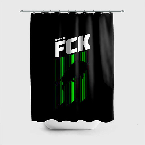 Шторка для ванной FC Krasnodar / 3D-принт – фото 1