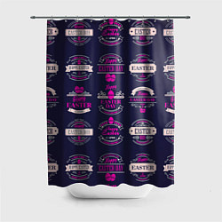 Шторка для ванной Easter pink