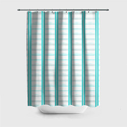 Шторка для ванной Color white cage