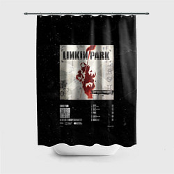 Шторка для душа Linkin Park, Hybrid Theory, цвет: 3D-принт
