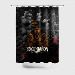 Шторка для ванной XXXTentacion со скрещенными руками