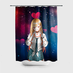 Шторка для ванной Марин Китагава с любовью - Эта фарфоровая кукла вл