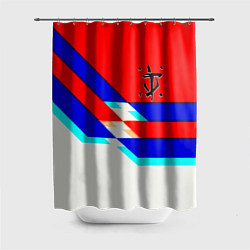 Шторка для ванной Doom geometry cyber sport