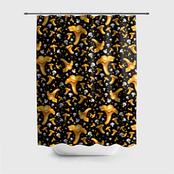 Шторка для ванной Грибной дождик