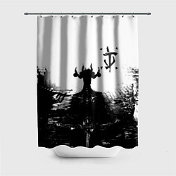 Шторка для ванной Doom демон марса