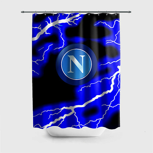 Шторка для ванной Napoli blue storm / 3D-принт – фото 1