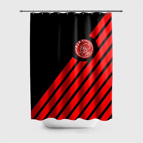 Шторка для ванной Ajax геометрия / 3D-принт – фото 1