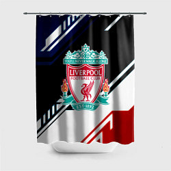 Шторка для ванной Liverpool geometry sport