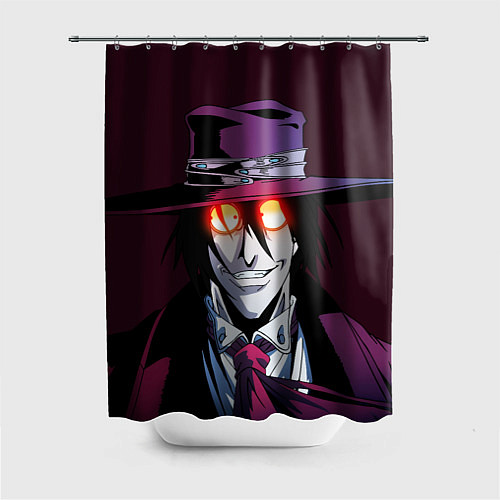 Шторка для ванной Hellsing - Алукард / 3D-принт – фото 1