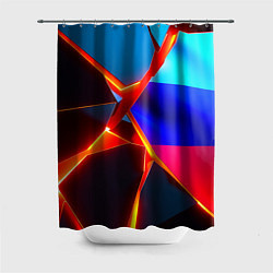 Шторка для ванной Russia flag fractures